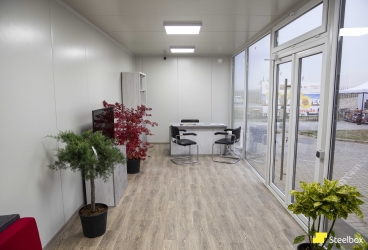 Oficiu - Stand pentru expoziție 30. 87 / 2 module