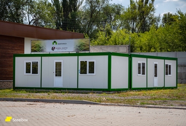 AGRITEHNICA - STEELBOX TIP CONTAINER 30.90.2 / 3 module