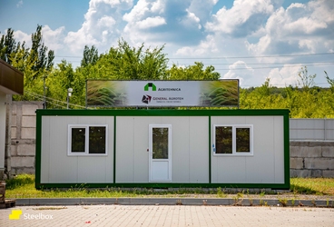 AGRITEHNICA - STEELBOX TIP CONTAINER 30.90.2 / 3 module