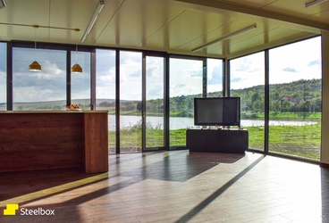 Casă Steelbox din 3 module (80x35)